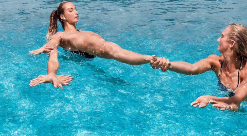 Badering fitness: Effektive træningsøvelser til at tone kroppen i vandet