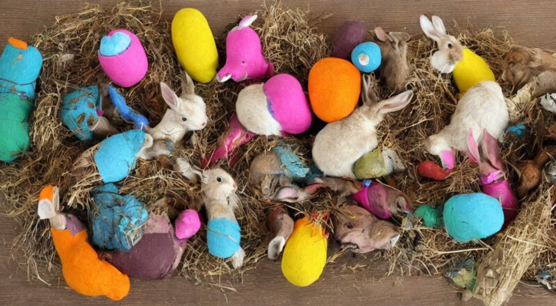 DIY kaninlegetøj: Sådan underholder du din kanin uden at sprænge budgettet